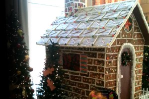 Big ole gingerbread house: proceeds go to Texas Boy's Ranch