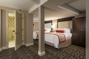The Lane Hotel coffered ceilings
