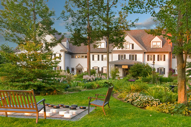A spa resort offering a hands-on experience of Vermont's extraordinary food culture