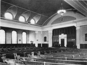 Auditorium, Temple Adath Yeshurun, Syracuse NY